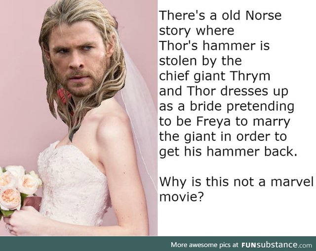 Thor the transvestite