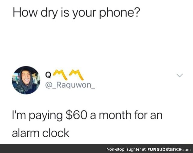 Dry phone