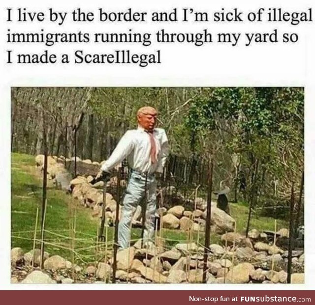 How to scare illegals
