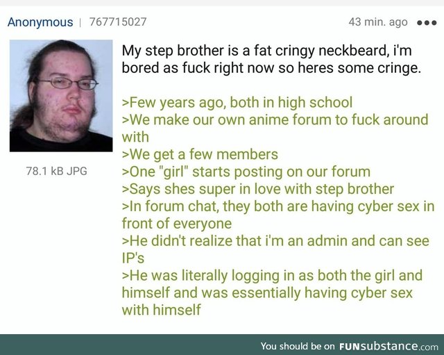 Anon calls out brother