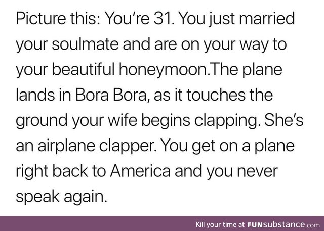 Perfect honeymoon