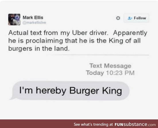 All hail Burger King