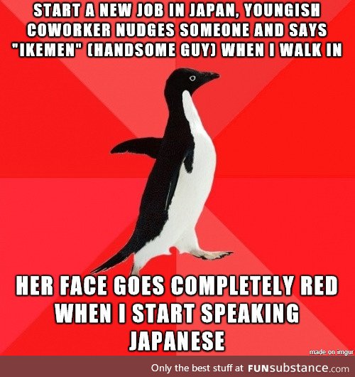 Not every foreigner in Japan doesn't speak Japanese