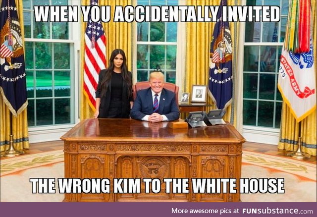 Trump with Kardashian