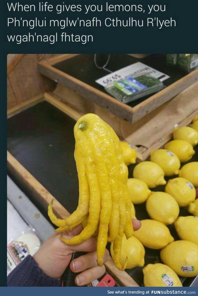 That's not lemon