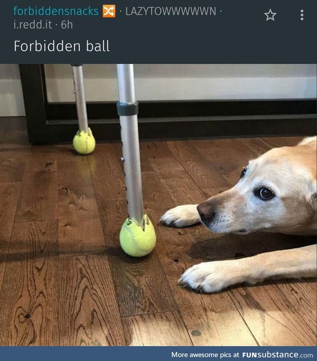 Forbidden ball