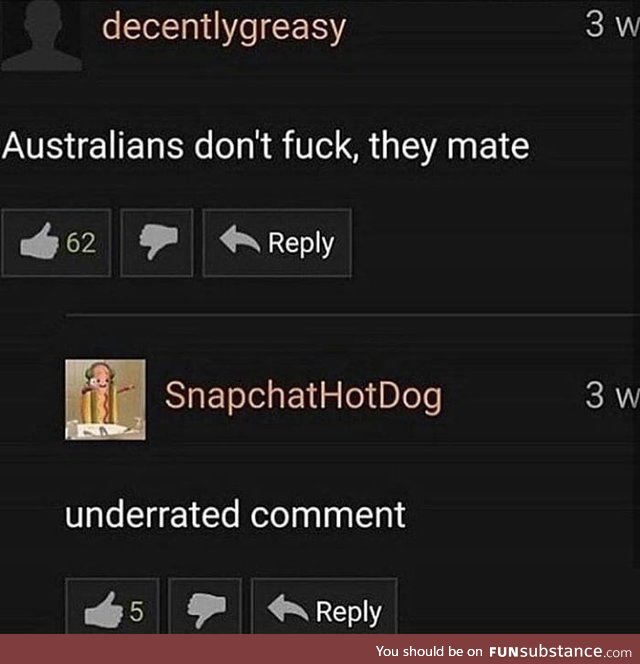 G'day mate