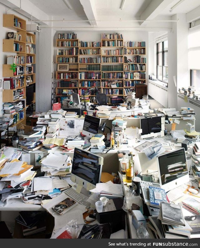 This is the New York Review of Books office