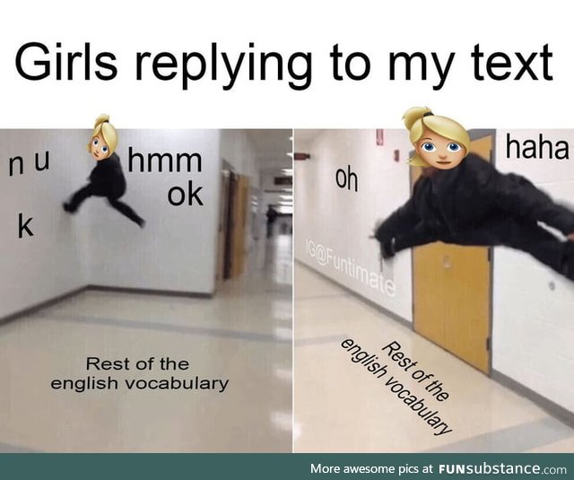 How girls text