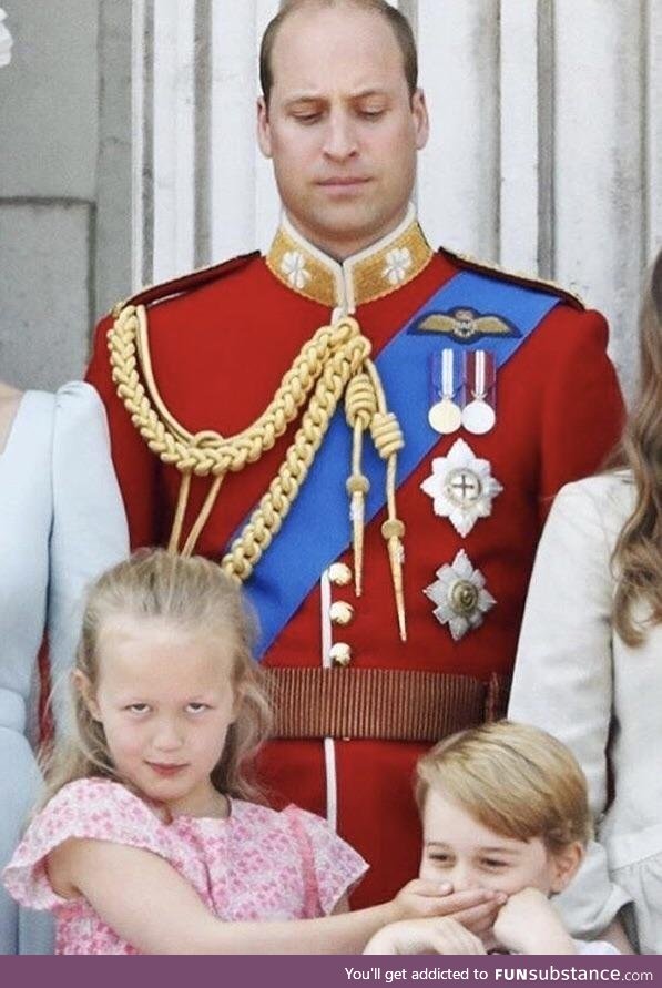 Prince George about to get an ass whoopin