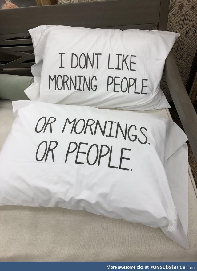 I like these pillowcases, though