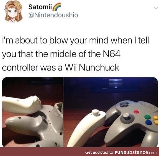 Wii nunchuck