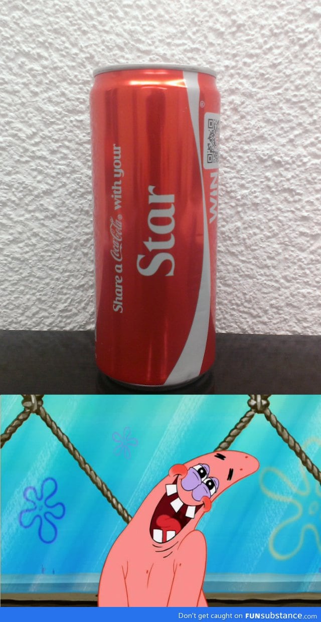 Patrick's coke can