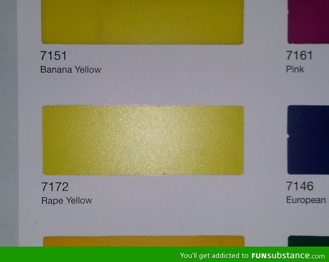 The most dangerous colour