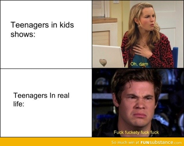 Teenagers: Shows vs reality