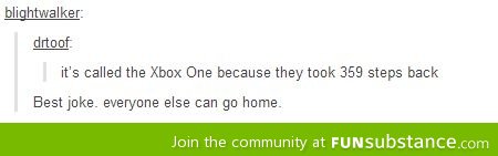 Why it's called the Xbox One