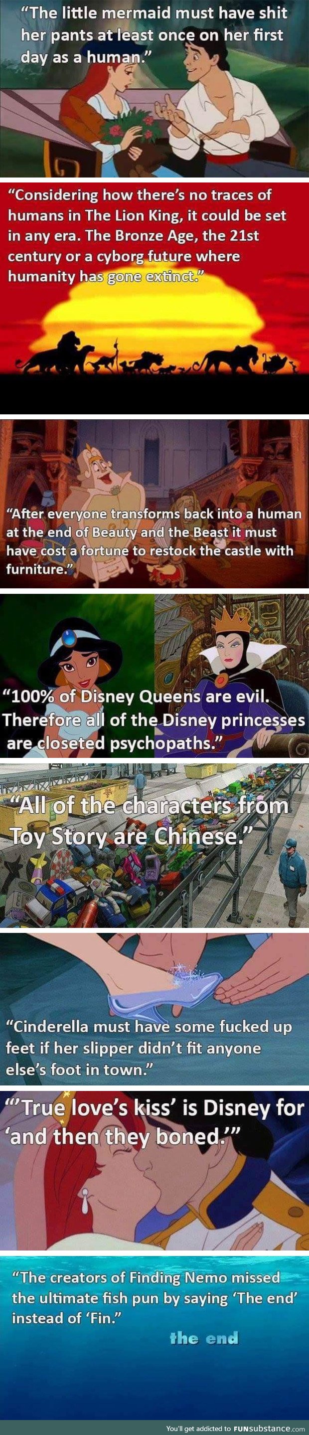 Something to think about: Disney edition