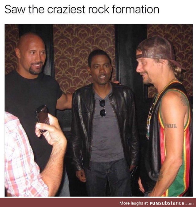 Crazy Rock Formation