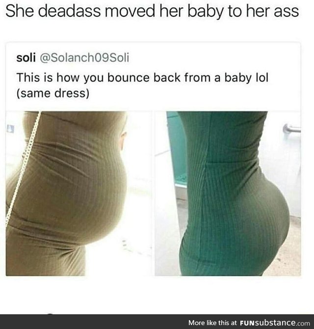 Bounce back from a baby