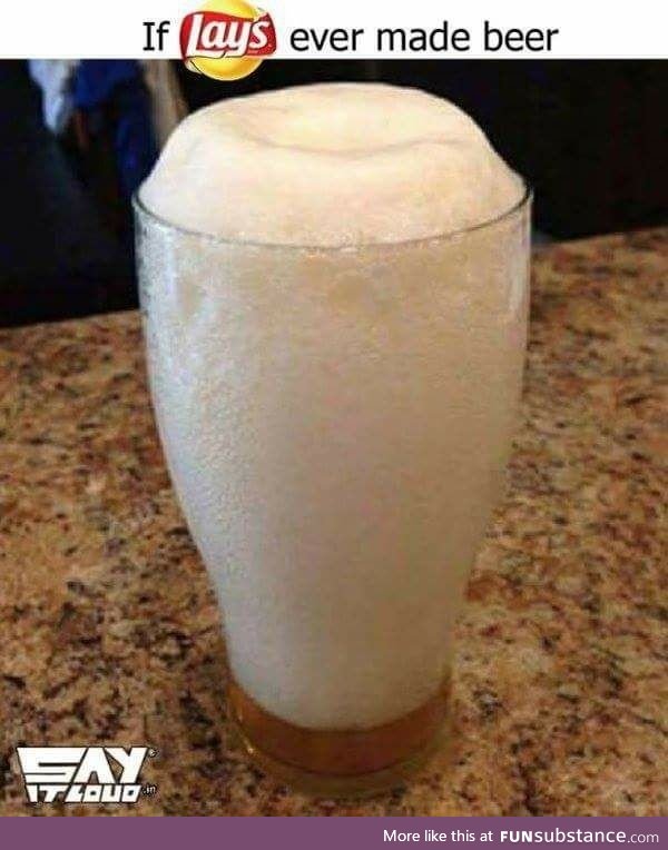 If lays made beer