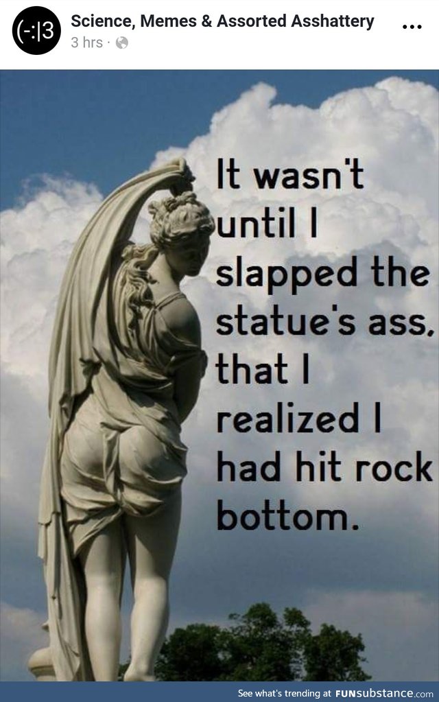 But it was marblelously sculpted