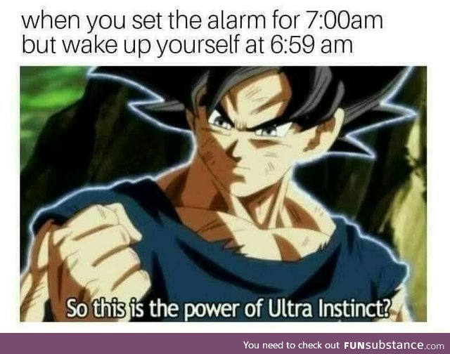 Internal alarm clock