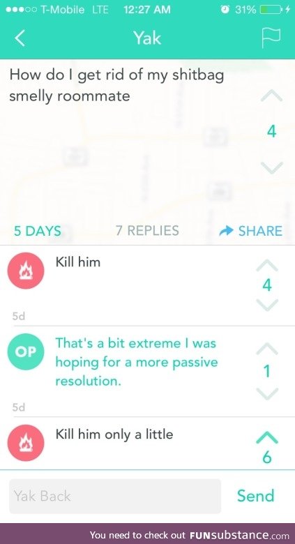 Kill him only a little