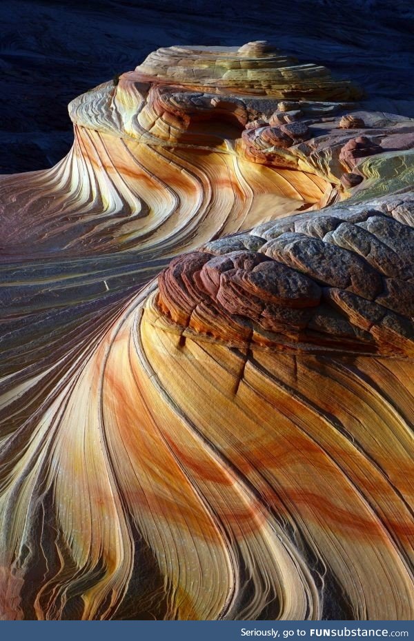 The wave paria canyon - vermillion cliffs, arizona usa