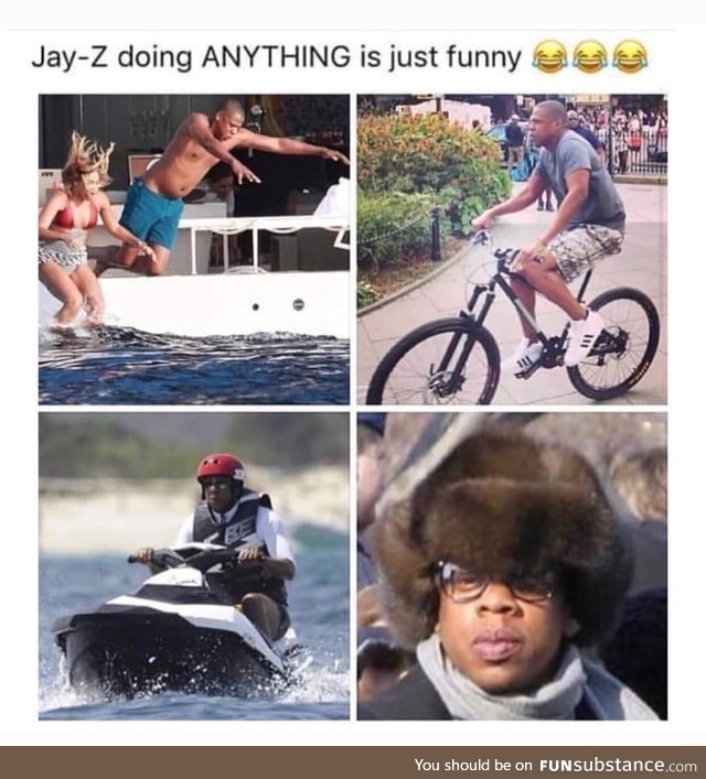 Jay-Z is a natural comedian