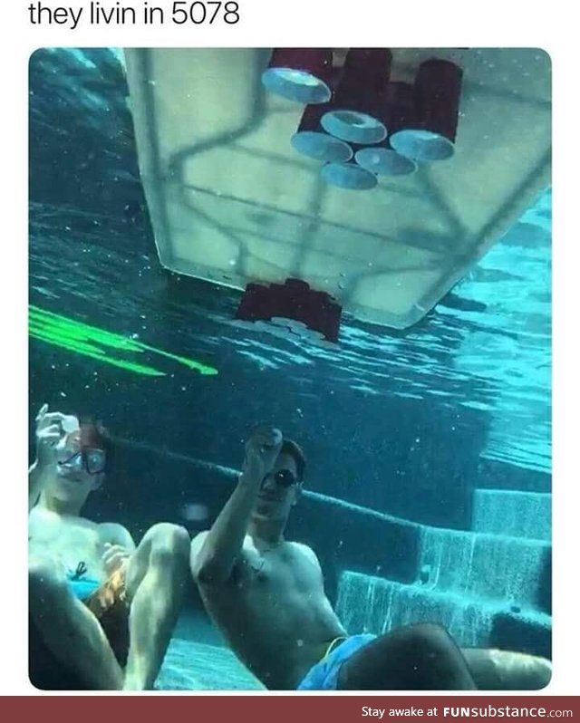 Underwater pong