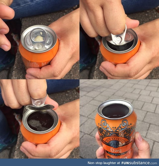 New way to open a can