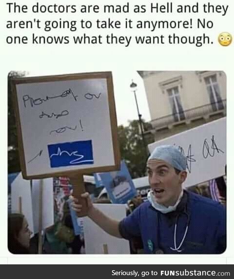 When Doctors Protest