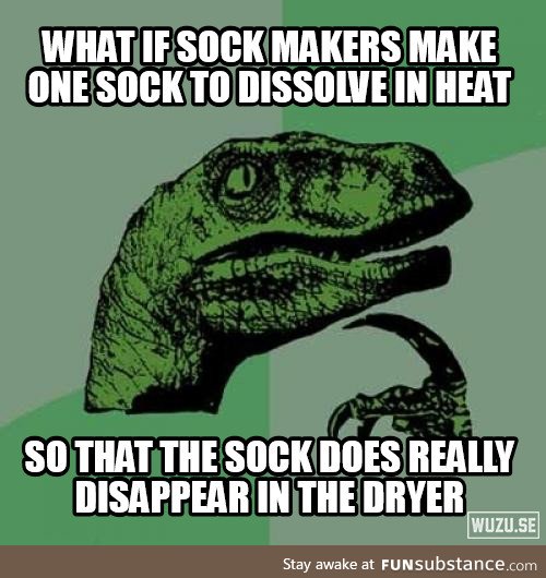 I wouldn't put it past big-sock makers these days