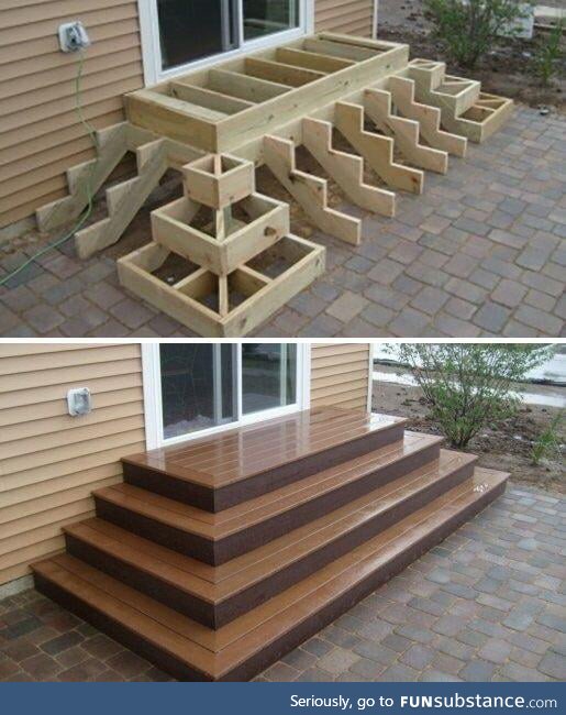 How these type of stairs are made