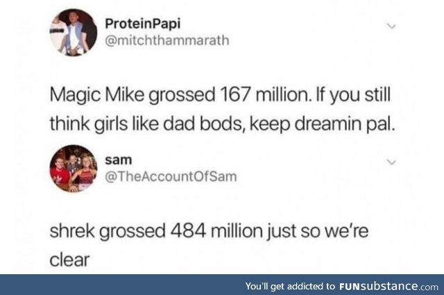 Girls want dad bods