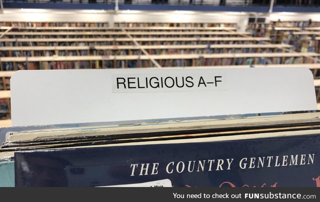 This section is religious as f*#k