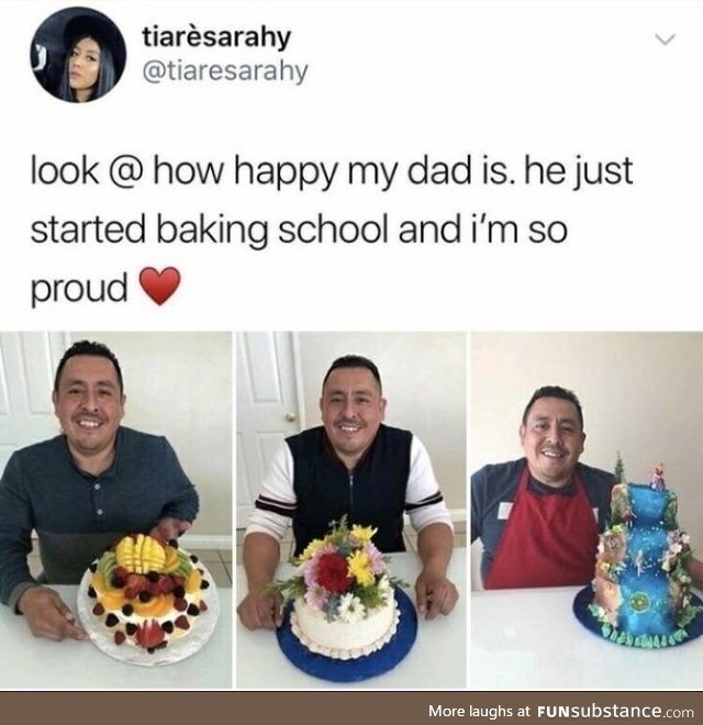 Great baking skills