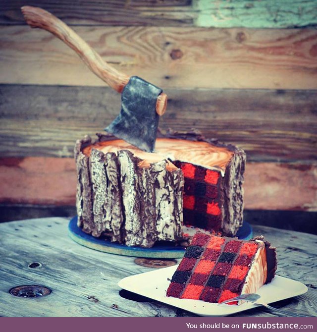 Lumberjack cake