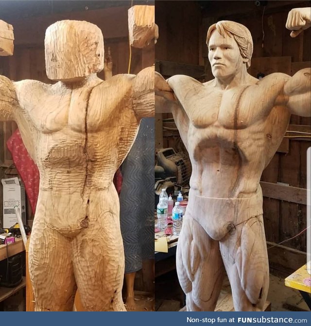 The Austrian Oak wood carving by James O'Neal