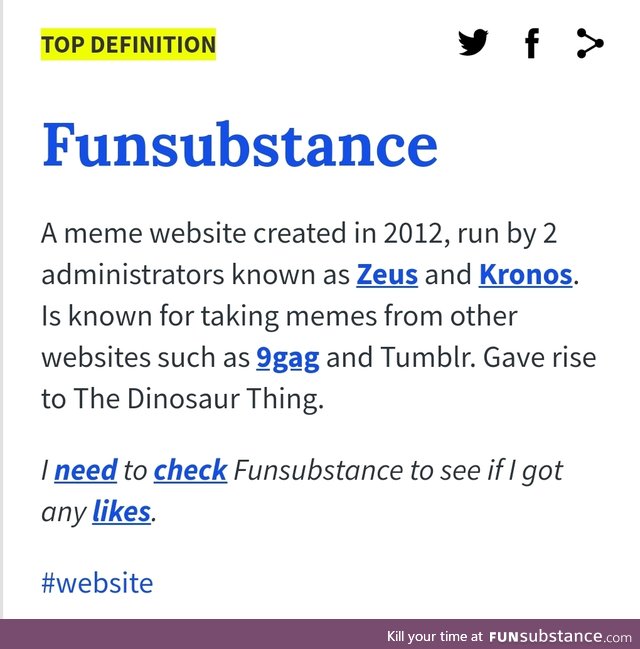 We've got a proper definition on Urban Dictionary now