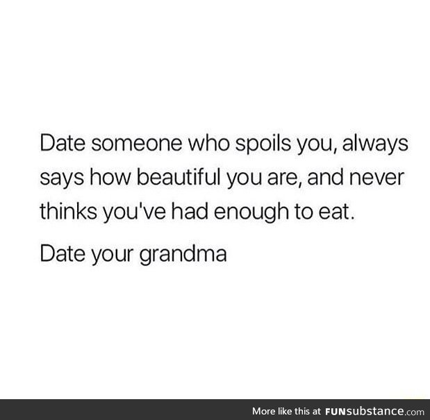 Date your grandma