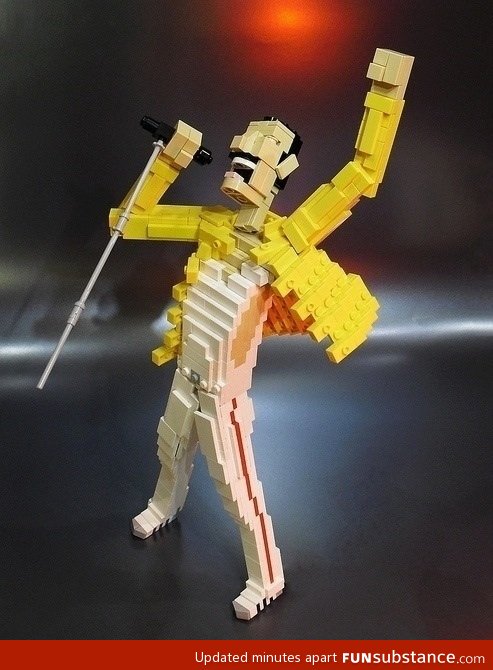 Freddie mercury lego