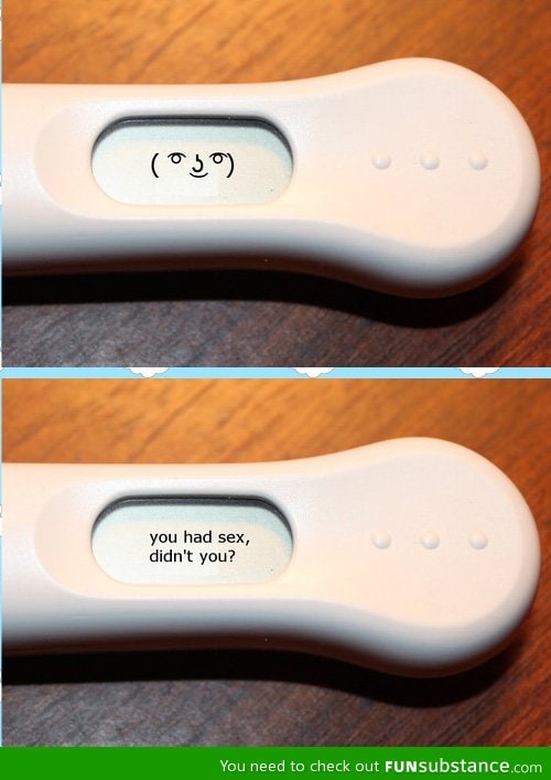 ( ͡° ͜ʖ ͡°) Pregnancy Test