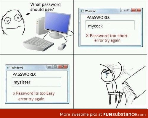 Password rage