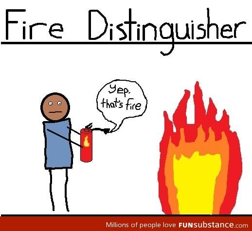 Fire distinguisher