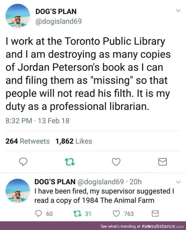 Communist librarian