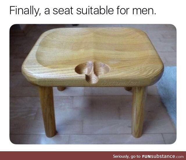Seat for men