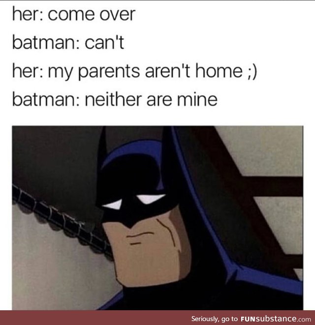 Sad batman