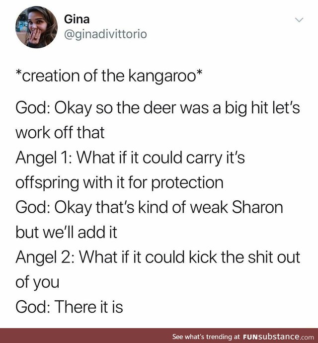 Creation of the Kangaroo