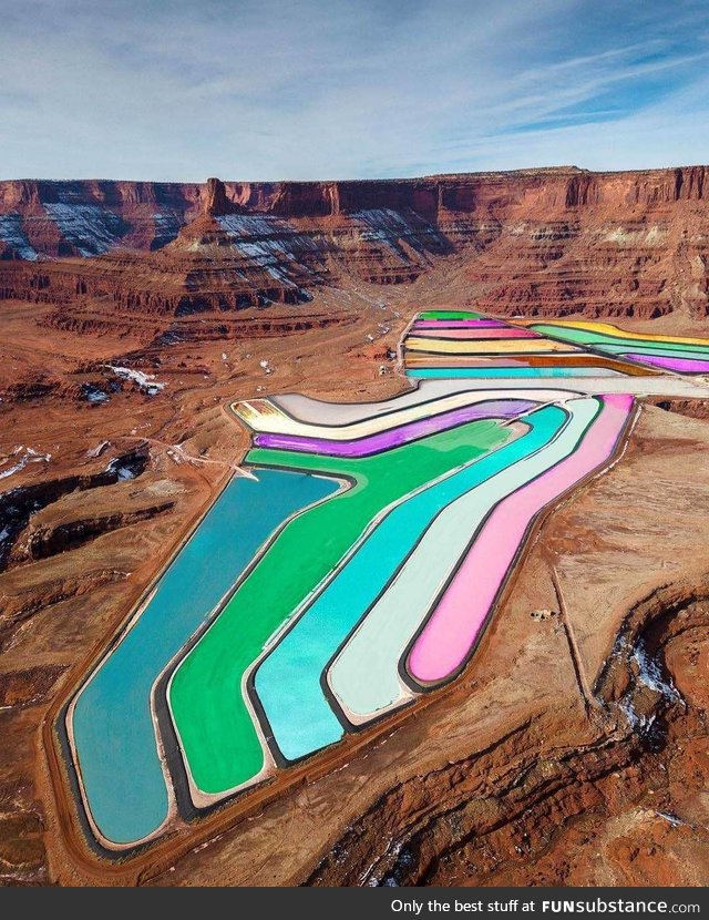 Potash Mine in Moab, Utah